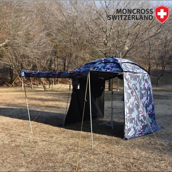 몽크로스  암막 걸이형 파라솔 월 바람막이 52인치 W52S 낚시 텐트 캠핑